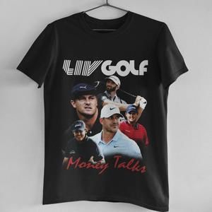 Liv Golf Villains - Dechambeau Koepka Dustin Johnson Graphic T-Shirt